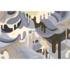Kuvatapetti Rebel Walls Dripping Rainbow Beach non-woven mittatilaus