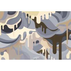 Kuvatapetti Rebel Walls Dripping Rainbow Beach non-woven mittatilaus