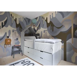 Kuvatapetti Rebel Walls Dripping Rainbow Beach non-woven mittatilaus