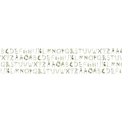 Kuvatapetti Rebel Walls Floral Alphabet non-woven mittatilaus