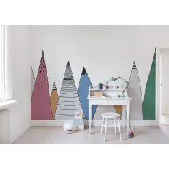Kuvatapetti Rebel Walls Mountain Ridge Color non-woven mittatilaus