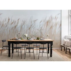 Kuvatapetti Rebel Walls Swaying Reed non-woven mittatilaus