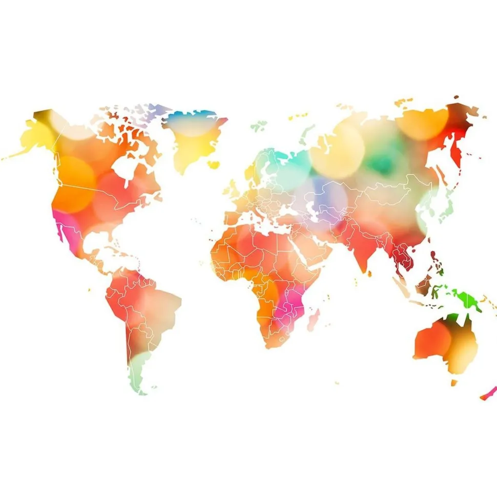 Kuvatapetti Rebel Walls Your Own World Confetti non-woven mittatilaus