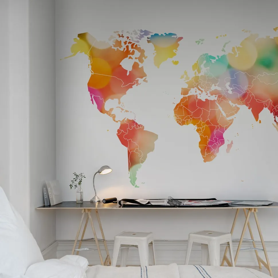 Kuvatapetti Rebel Walls Your Own World Confetti non-woven mittatilaus