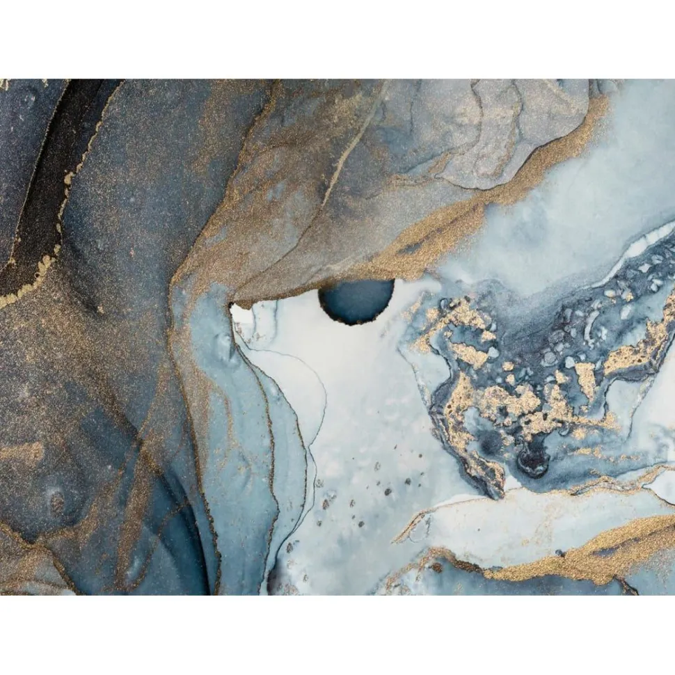 Kuvatapetti Rebel Walls Agate Crystal sininen mitatilaus non-woven