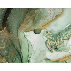 Kuvatapetti Rebel Walls Agate Crystal vihreä mitatilaus non-woven