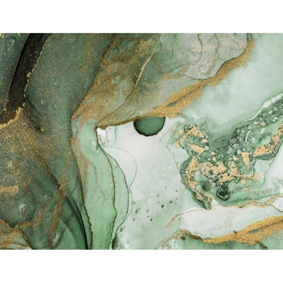 Kuvatapetti Rebel Walls Agate Crystal vihreä mitatilaus non-woven