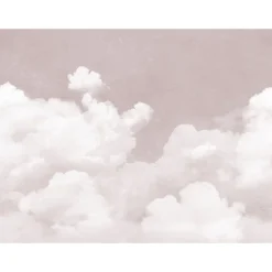 Kuvatapetti Rebel Walls Cuddle Clouds Pink mittatilaus