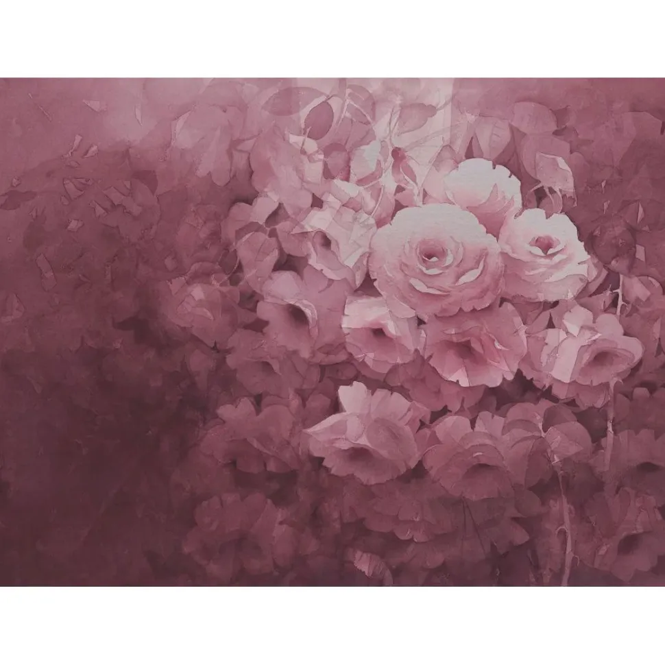 Kuvatapetti Rebel Walls Harmony fuksia, mittatilaus, non-woven