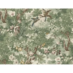 Kuvatapetti Rebel Walls Lush Grove vihreä, mittatilaus, non-woven
