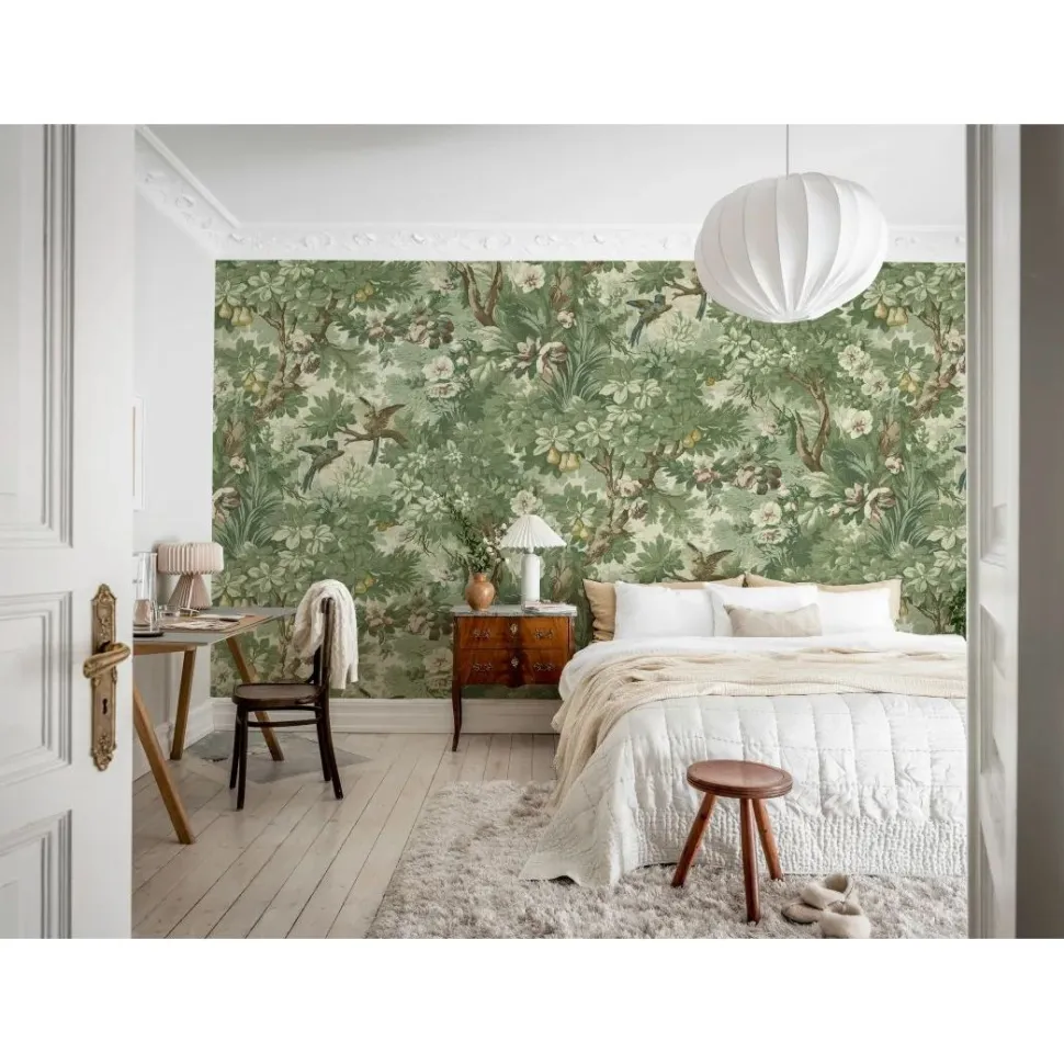 Kuvatapetti Rebel Walls Lush Grove vihreä, mittatilaus, non-woven
