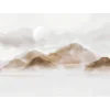 Kuvatapetti Rebel Walls Soft Mountains beige, mittatilaus, non-woven