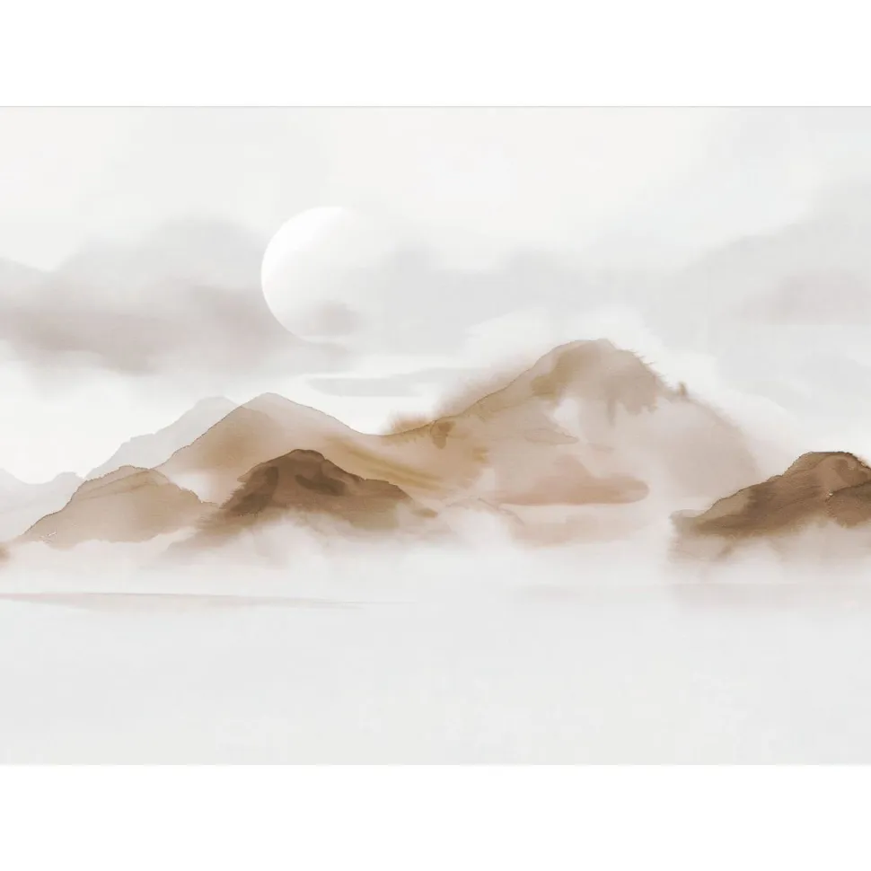 Kuvatapetti Rebel Walls Soft Mountains beige, mittatilaus, non-woven