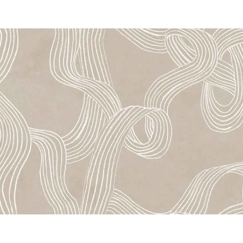 Kuvatapetti Rebel Walls Stripes Repeatable beige, mittatilaus, non-woven