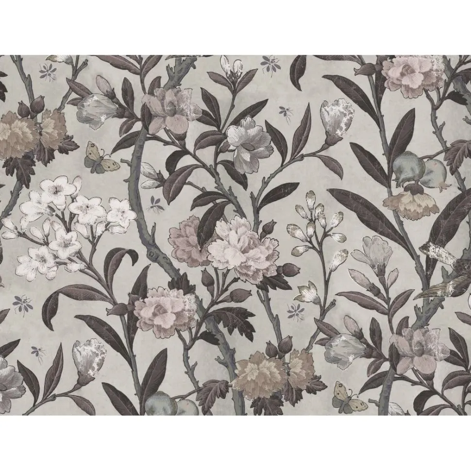 Kuvatapetti Rebel Walls Winding Bloom beige, mittatilaus, non-woven