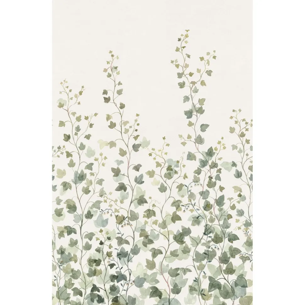 Kuvatapetti Sandberg Ivy vihreä, mittatilaus, non-woven