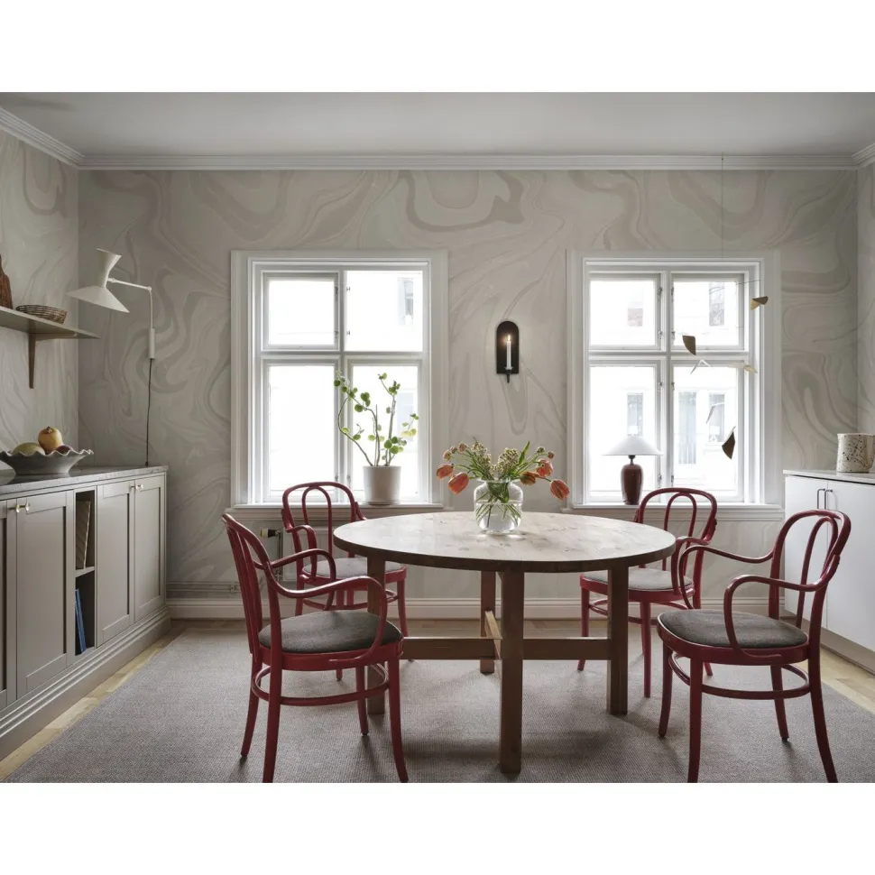 Kuvatapetti Sandberg Klint, mittatilaus, harmaa