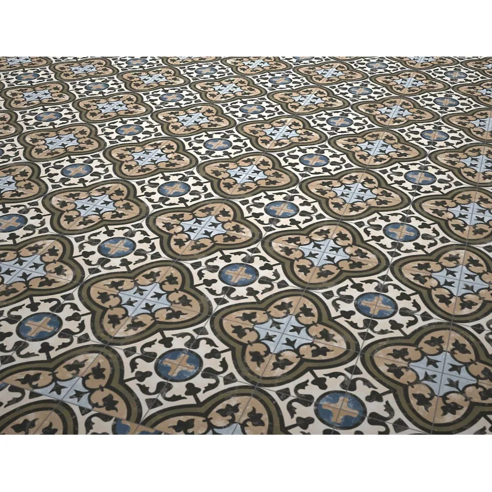 Kuviolaatta Kymppi-Lattiat History Jugend Carpathia himmeä 250x250 mm