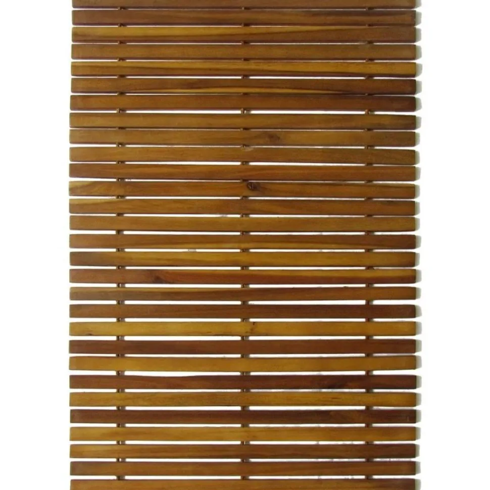 Kylpyhuoneen matot 2kpl 80x50cm akaasia
