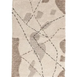 Kylpyhuoneen matto Venture Home Paul, 60x90cm, norsunluu