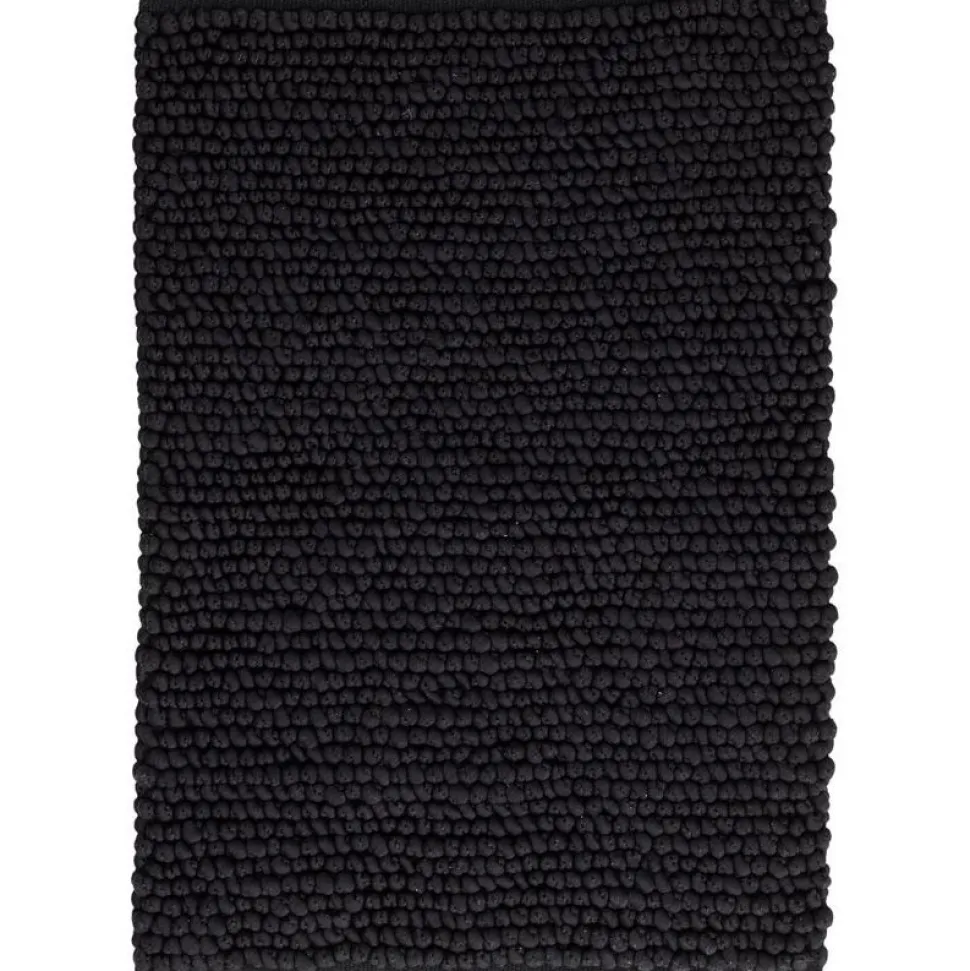 Kylpyhuoneen matto Venture Home Wilmer, 50x80cm, musta