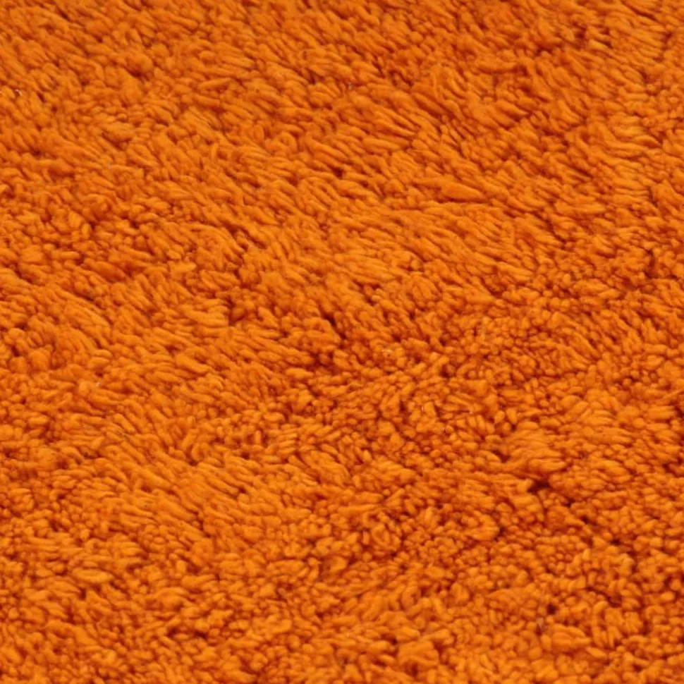 Kylpyhuoneen mattosarja 3 osaa kangas oranssi