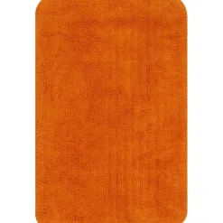Kylpyhuoneen mattosarja 3 osaa kangas oranssi