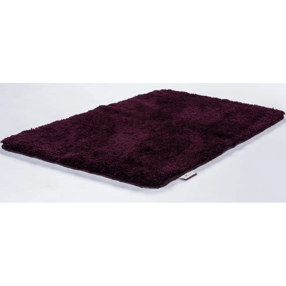 Kylpyhuoneen matto Tom Tailor Soft Bath aubergine eri kokoja