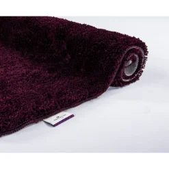 Kylpyhuoneen matto Tom Tailor Soft Bath aubergine eri kokoja