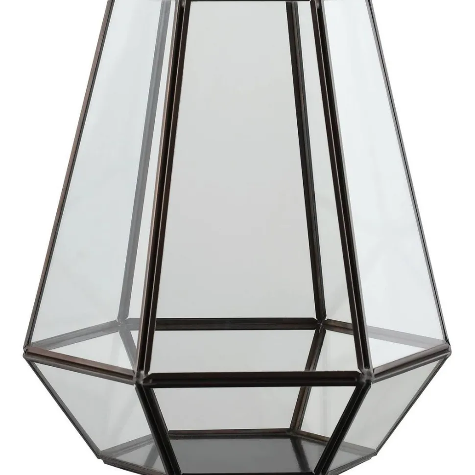 Kynttilälyhty Eglo Living Eglo Living Ambatobe, 17x14.5x19cm, musta