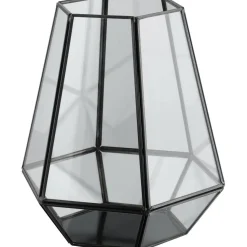 Kynttilälyhty Eglo Living Eglo Living Ambatobe, 17x14.5x19cm, musta