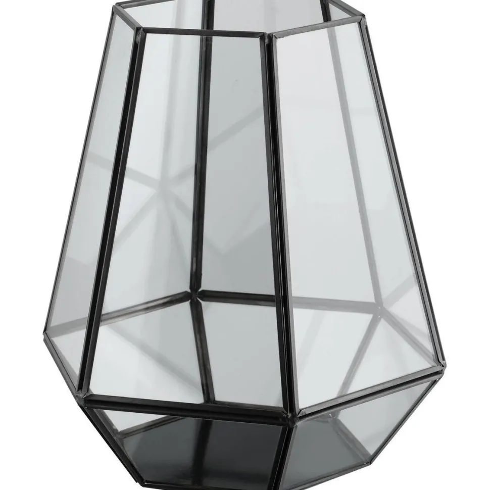 Kynttilälyhty Eglo Living Eglo Living Ambatobe, 17x14.5x19cm, musta