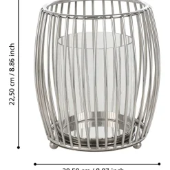 Kynttilälyhty Eglo Living Eglo Living Rumoi, 22.5cm, kromi