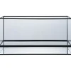 Kynttilälyhty House Nordic Hurricane, 30x12x15cm, musta metalli/lasi