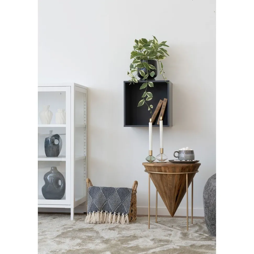 Kynttilänjalka House Nordic, 2kpl, lasi/metalli