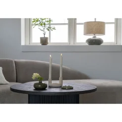 Kynttilänjalka House Nordic, ø13x8.5cm, keramiikka, beige