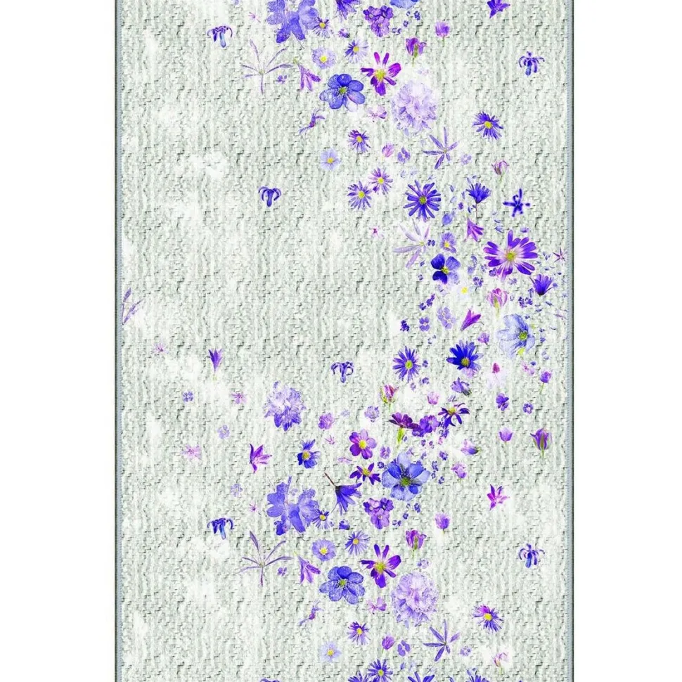Käytävämatto Linento EEXFAB433, 80x120cm, violetti