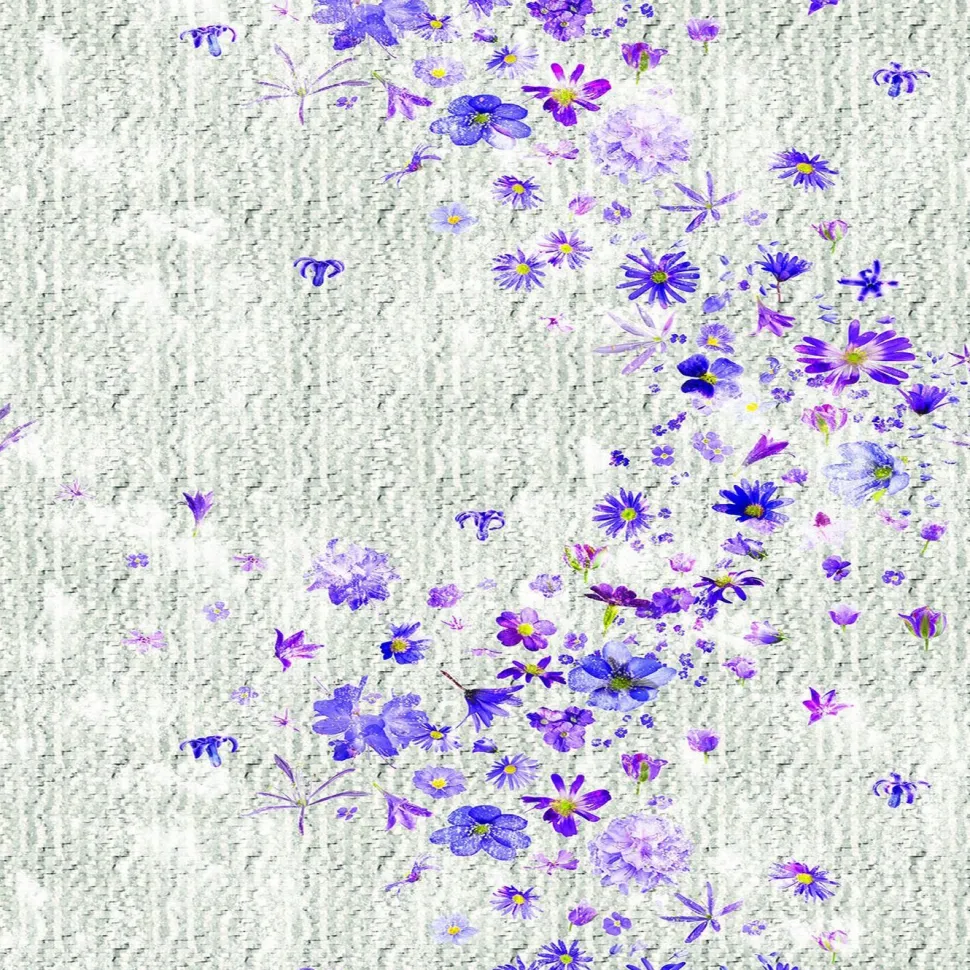 Käytävämatto Linento EEXFAB433, 80x120cm, violetti