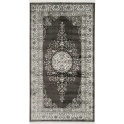 Käytävämatto Benina Casablanca Medallion 80x150cm antrasiitti