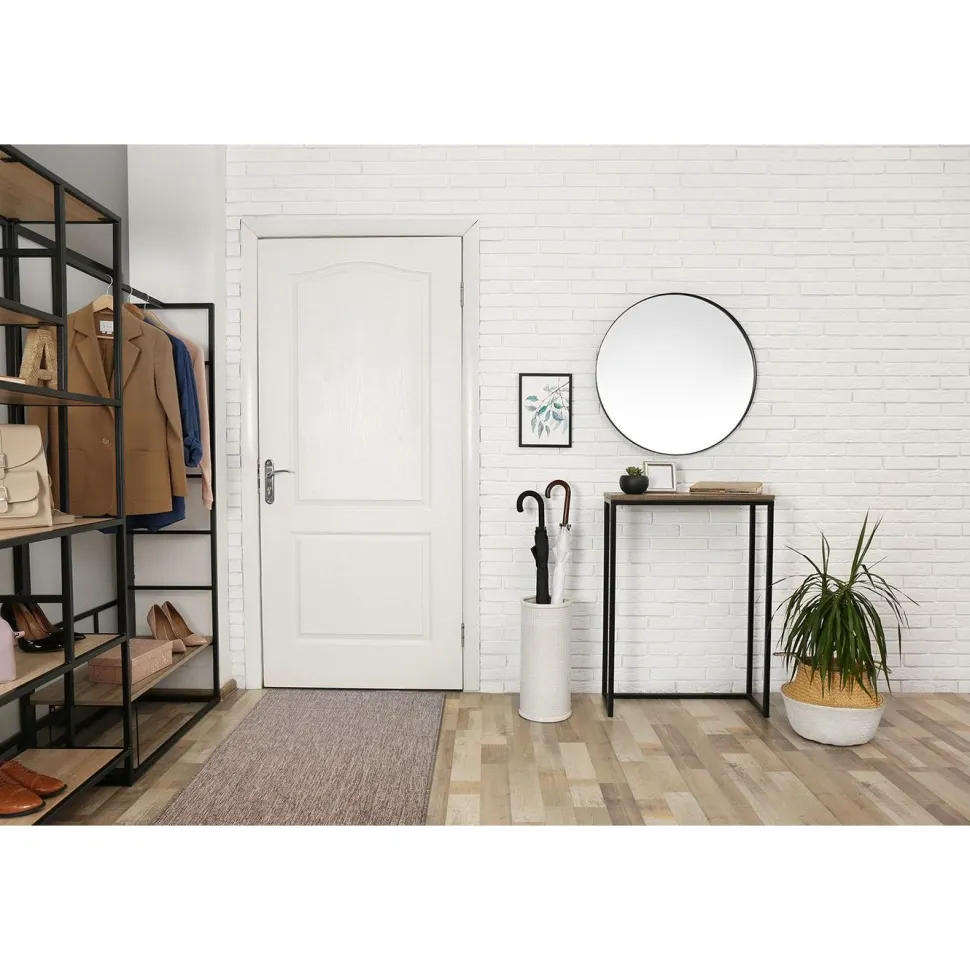 Käytävämatto Benina Madrid Plain 80x150cm tumma pellava