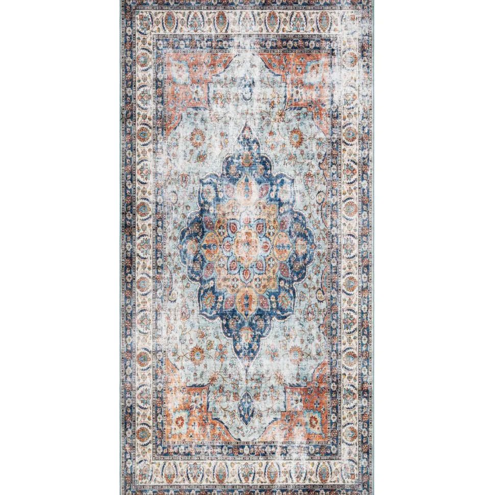 Käytävämatto Benina Tarfaya Medallion 80x150cm ruskea