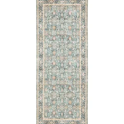 Käytävämatto Vallila Jalokivi, 80x200cm, beige/sininen