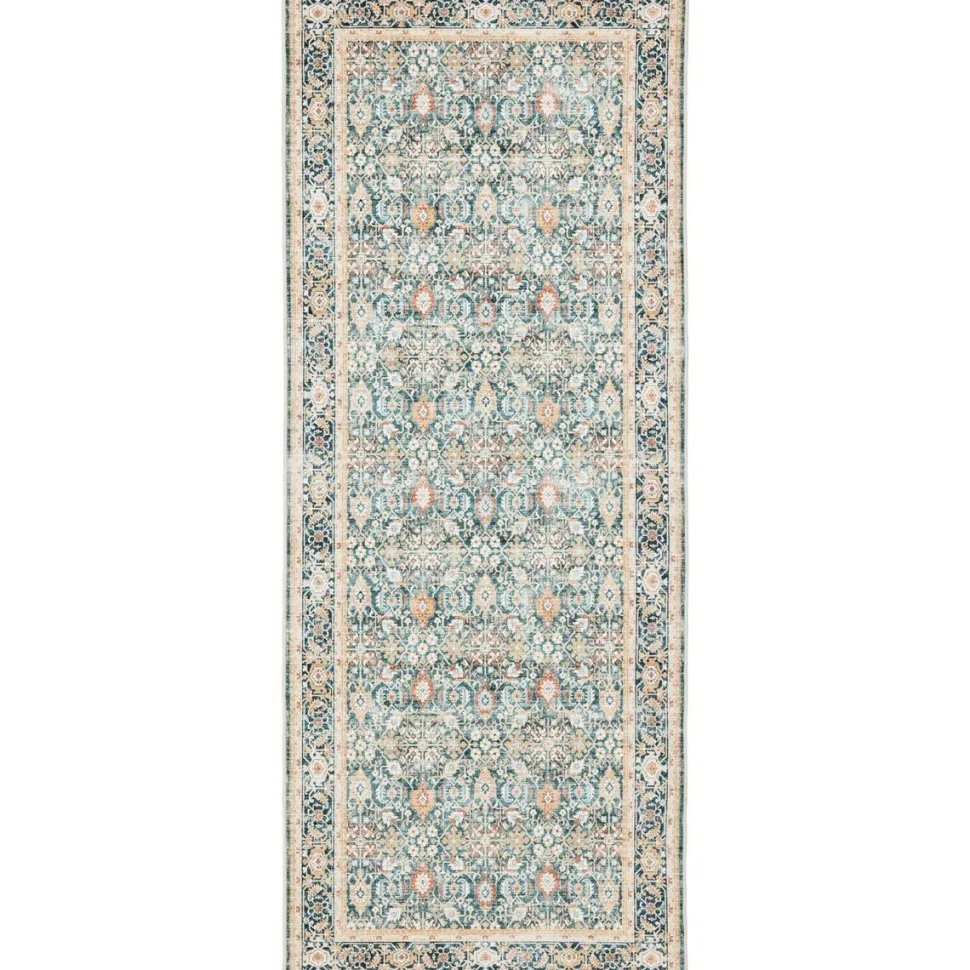 Käytävämatto Vallila Jalokivi, 80x200cm, beige/sininen