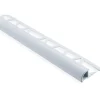 Laattalista Maler pyöreä H10x26x2500mm alumiini valkoinen maalattu