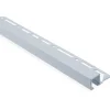 Laattalista Maler neliö H12x28x2500mm alumiini valkoinen maalattu