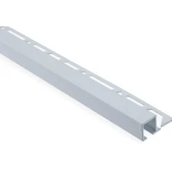 Laattalista Maler neliö H12x28x2500mm alumiini valkoinen maalattu