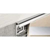Laattalista Progress Profiles Projolly Quart 2,7m 12,5mm kromi