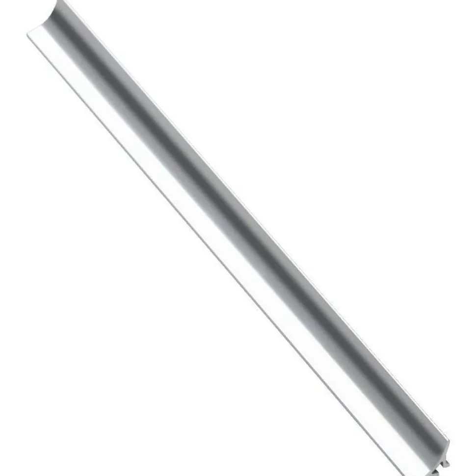 Laattalista/sisäkulma Euroshrink alumiini 211a, 16mm x 2.5m, mattahopea