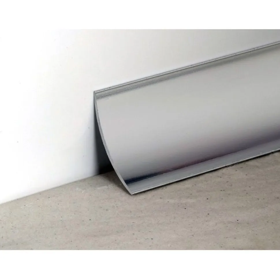 Laattalista/sisäkulma Euroshrink alumiini 211a, 16mm x 2.5m, mattahopea