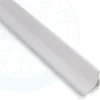 Laattalista/sisäkulma Euroshrink pvc 211, 10mm x 2.55m, valkoinen